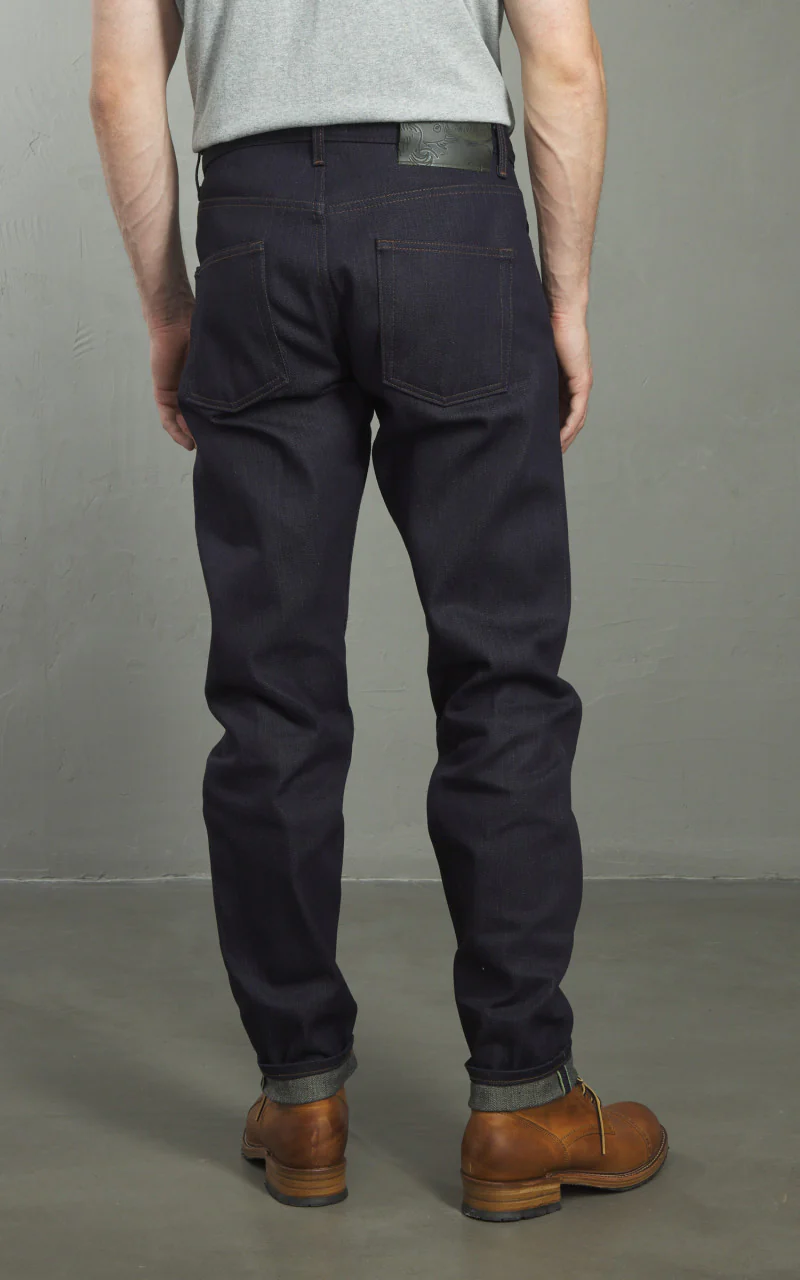 Naked & Famous Denim Easy Guy Matcha Selvedge Indigo 15oz - Image 6