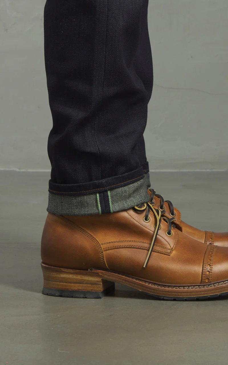 Naked & Famous Denim Easy Guy Matcha Selvedge Indigo 15oz - Image 7