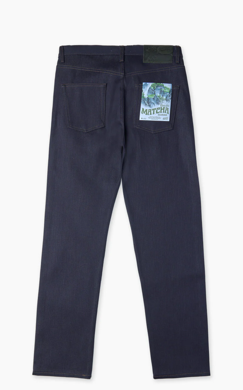 Naked & Famous Denim Easy Guy Matcha Selvedge Indigo 15oz - Image 8