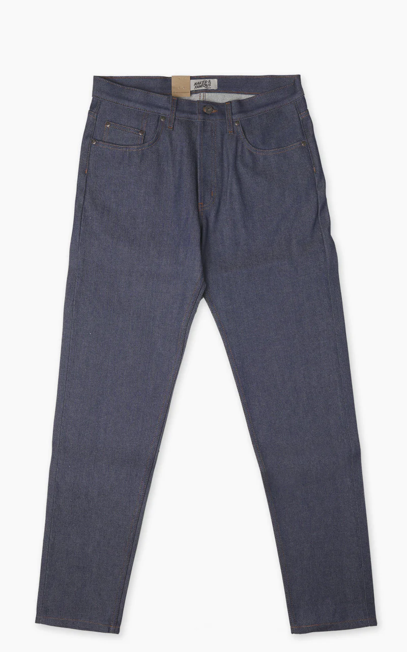 Naked & Famous Denim Easy Guy Natural Indigo Selvedge Blue 12.5oz - Image 2