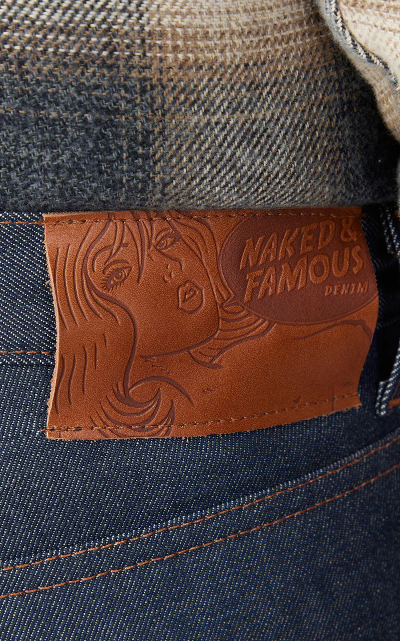 Naked & Famous Denim Easy Guy Natural Indigo Selvedge Blue 12.5oz - Image 6