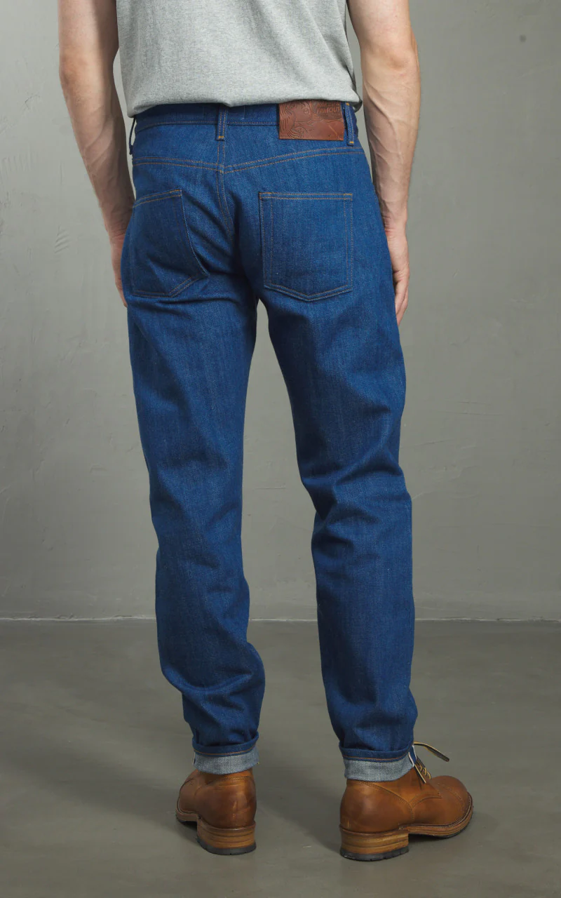 Naked & Famous Denim Easy Guy Oceans Edge Selvedge Blue 13oz - Image 7