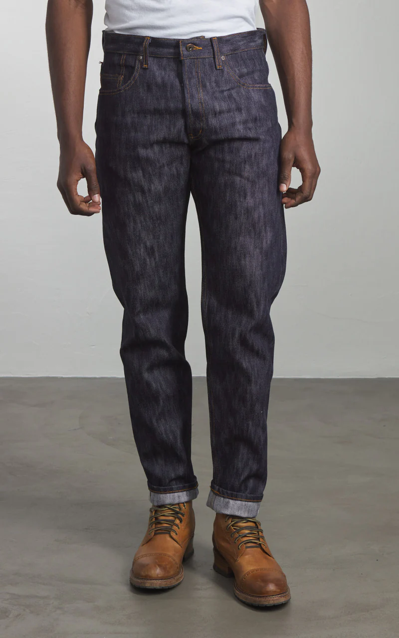 Naked & Famous Denim Easy Guy Sakura Slub Selvedge Indigo 16.5oz - Image 4