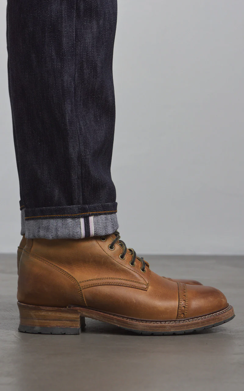 Naked & Famous Denim Easy Guy Sakura Slub Selvedge Indigo 16.5oz - Image 6