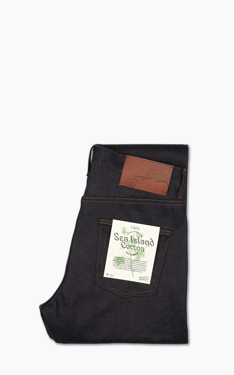 Naked & Famous Denim Easy Guy Sea Island Cotton Selvedge 14oz