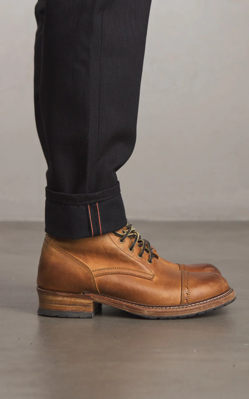 Naked & Famous Denim Easy Guy Shinigami Selvedge Black 18oz - Image 6