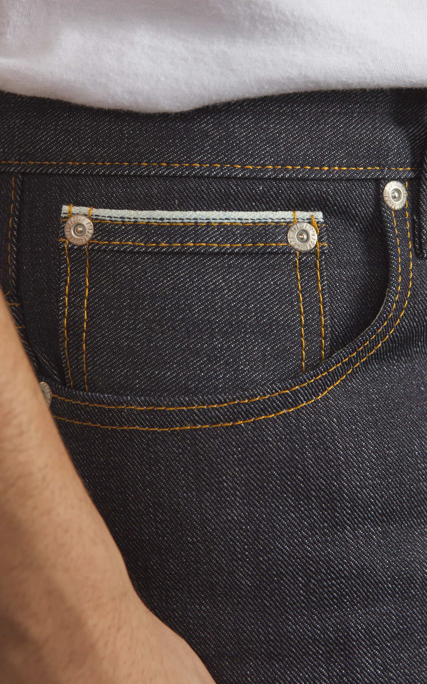 Naked & Famous Denim Groovy Guy Left Hand Twill Selvedge 13.75oz - Image 6