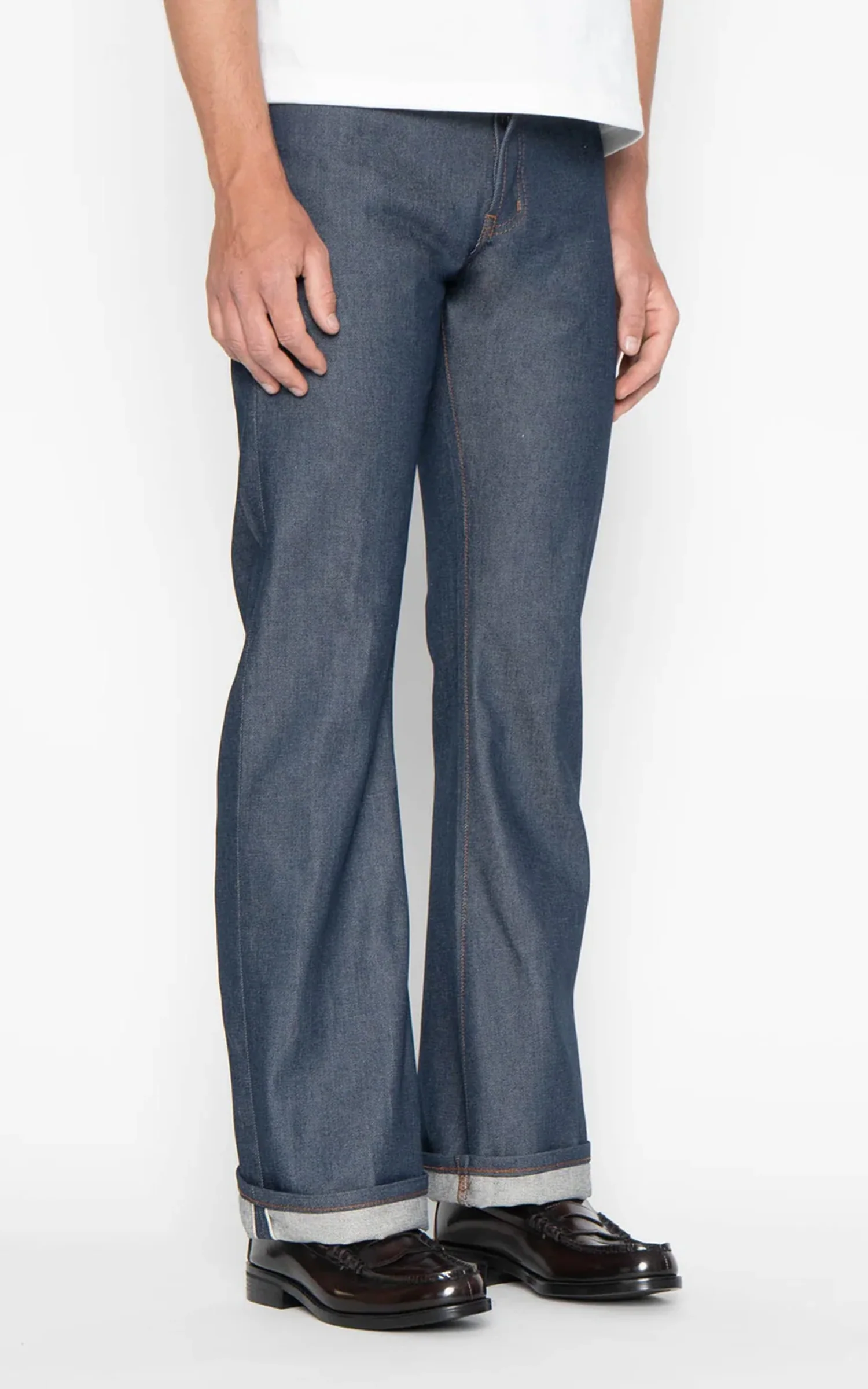 Naked & Famous Denim Groovy Guy Natural Indigo Selvedge 12.5oz - Image 2