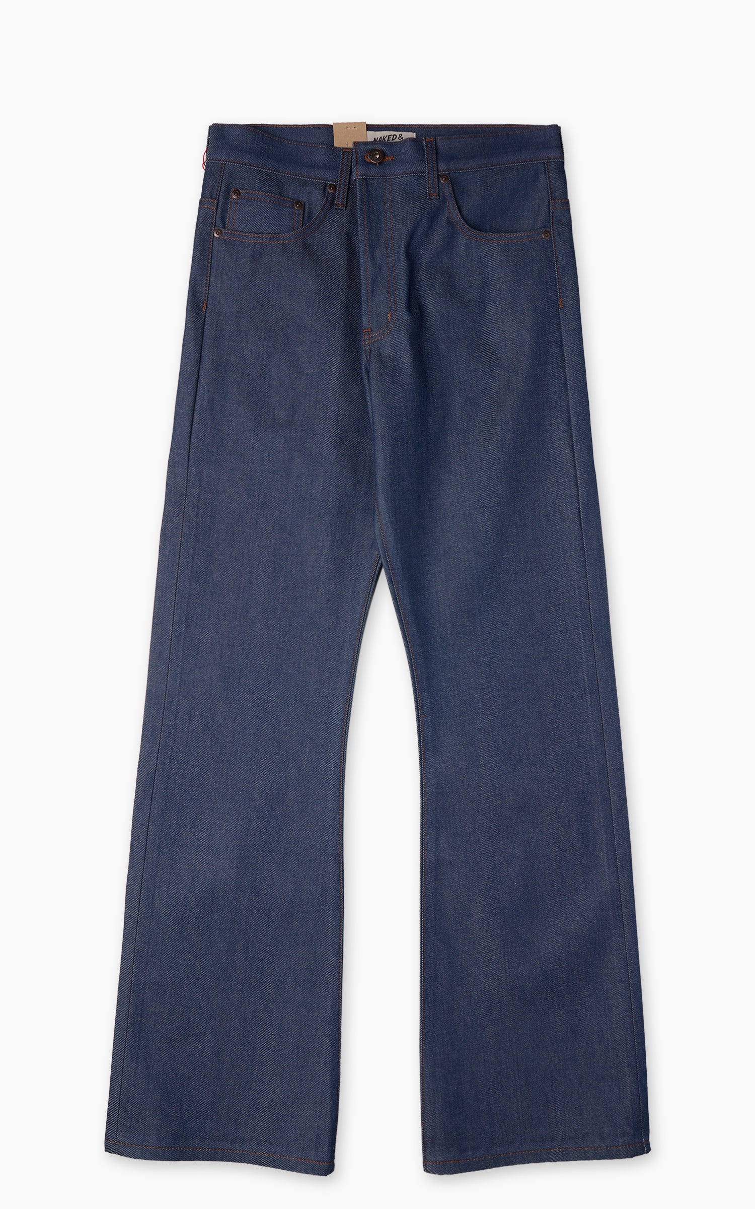 Naked & Famous Denim Groovy Guy Natural Indigo Selvedge 12.5oz - Image 3