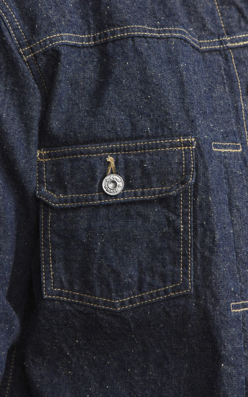 Naked & Famous Denim Heritage Denim Jacket MIJ14 Haru Kaze Selvedge 8.6oz - Image 5