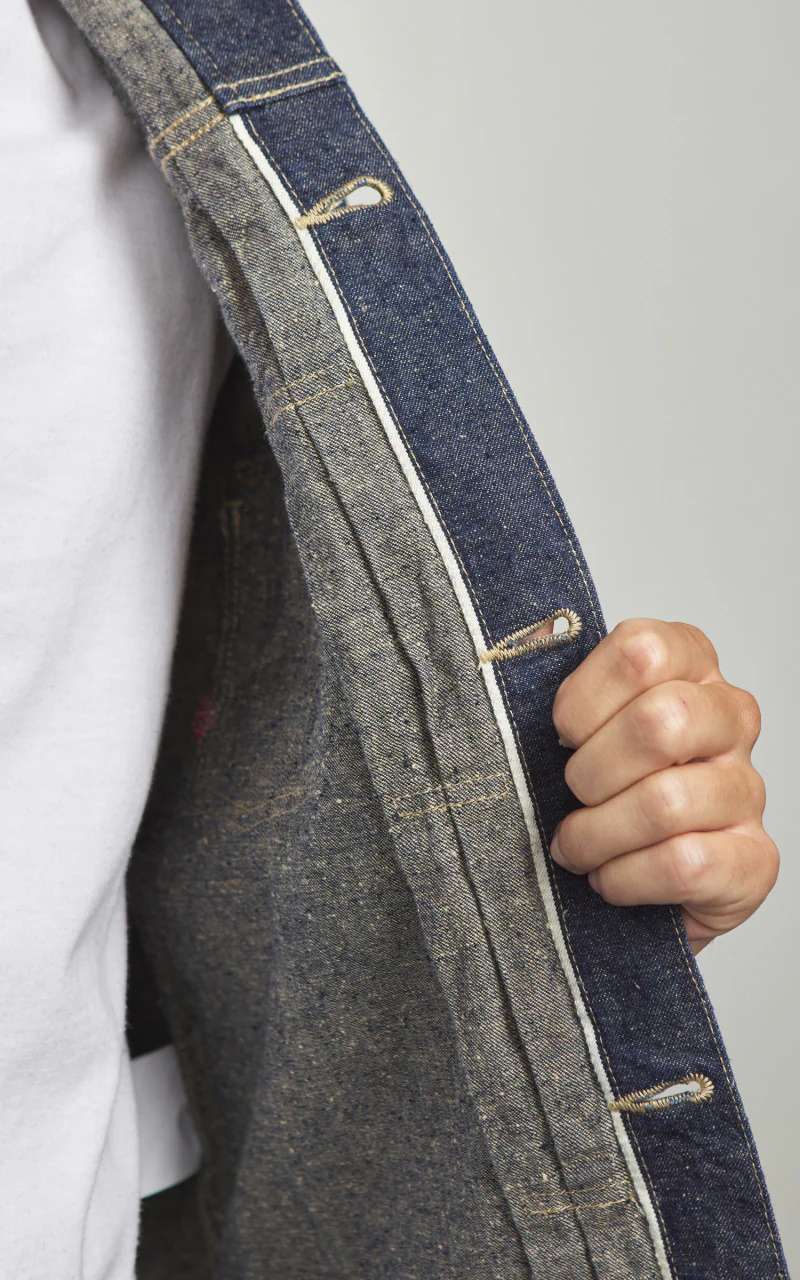 Naked & Famous Denim Heritage Denim Jacket MIJ14 Haru Kaze Selvedge 8.6oz - Image 6