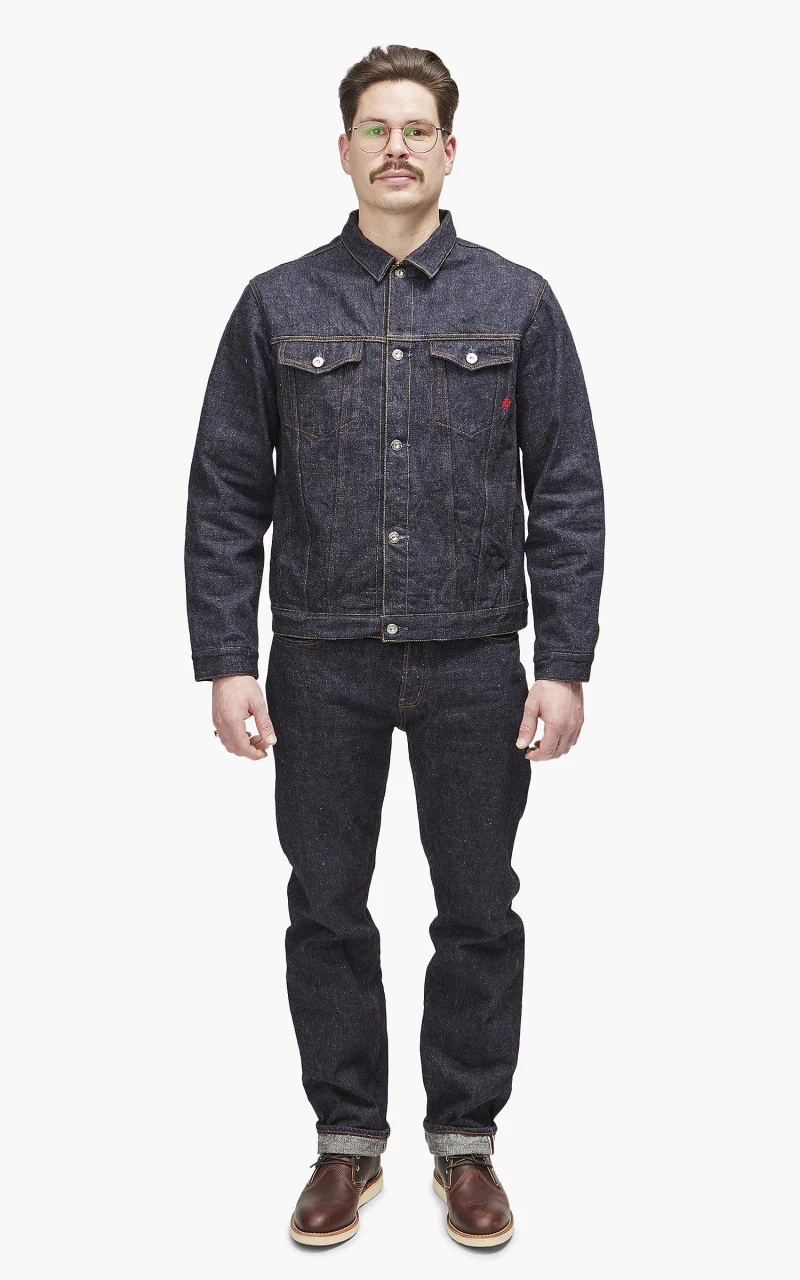 Naked & Famous Denim Jacket MIJ Okayama Spirit 10 Selvedge 16oz - Image 2