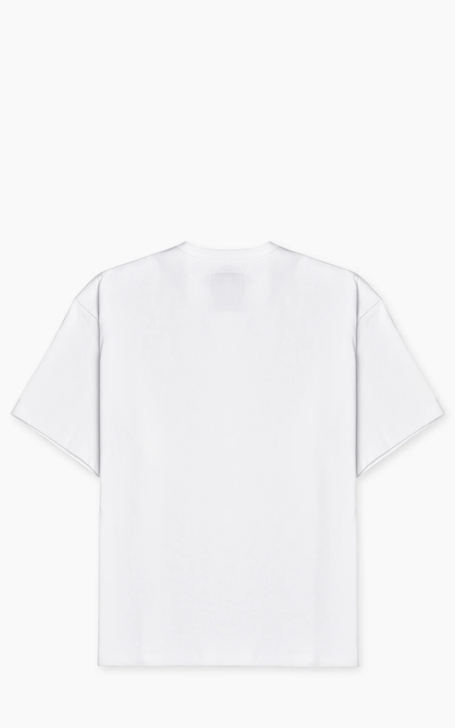 Naked & Famous Denim Strong Tee Heavyweight Jersey 11oz White - Image 3