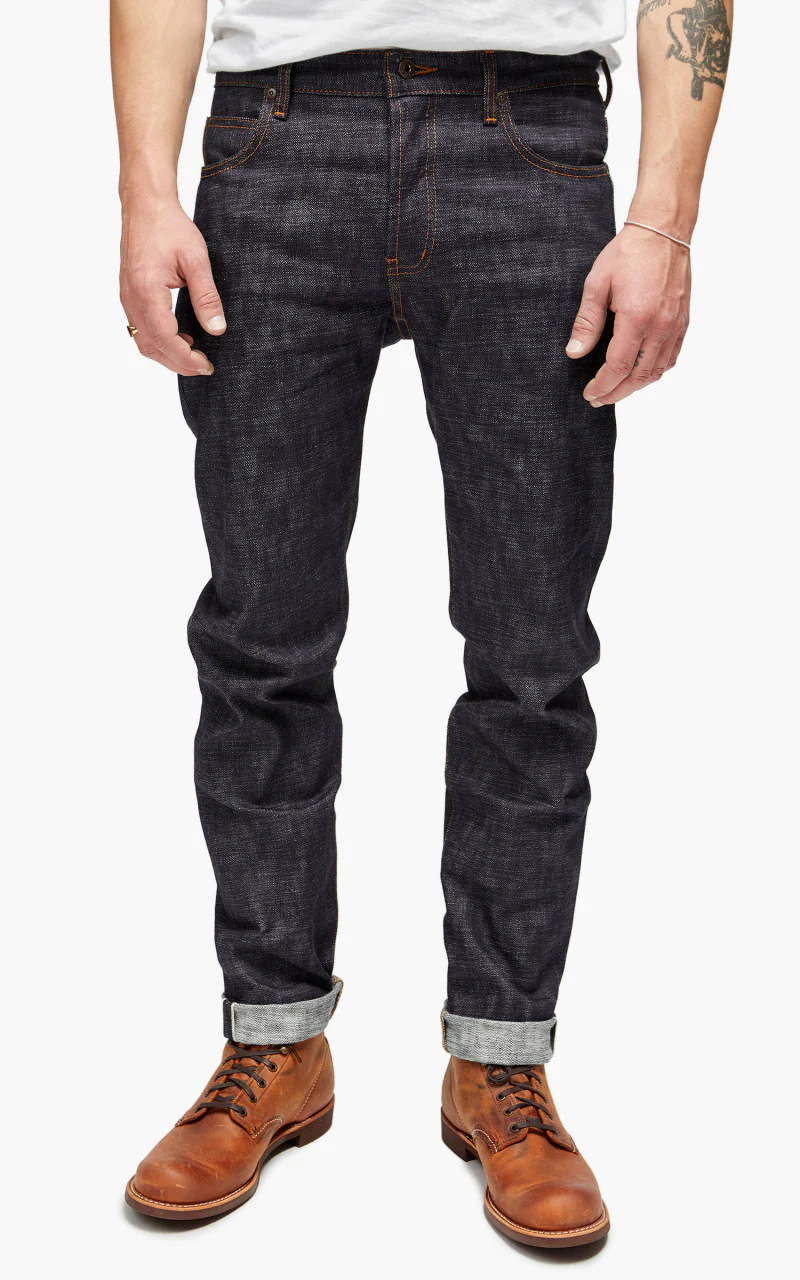 Naked & Famous Denim Super Guy Fire Bird Selvedge - Image 3