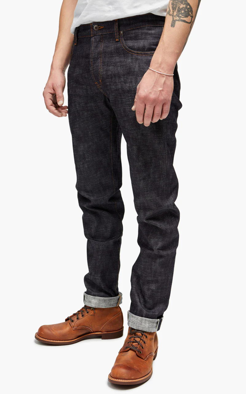 Naked & Famous Denim Super Guy Fire Bird Selvedge - Image 4