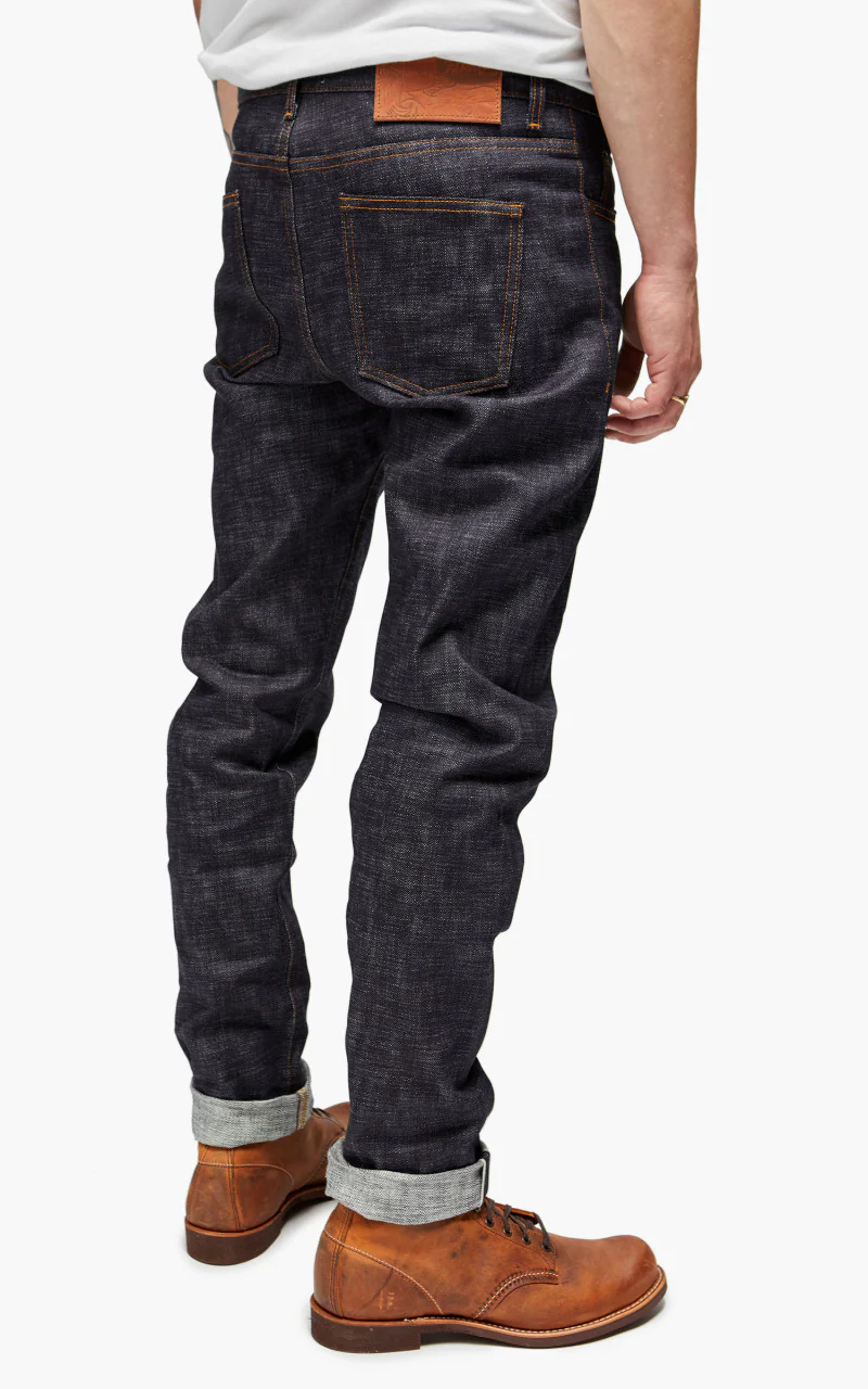 Naked & Famous Denim Super Guy Fire Bird Selvedge - Image 6