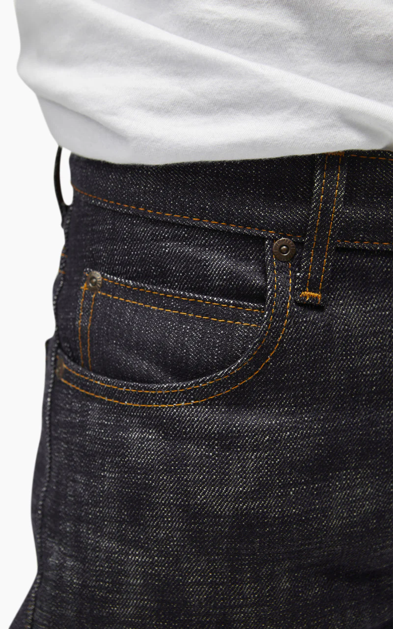 Naked & Famous Denim Super Guy Fire Bird Selvedge - Image 9