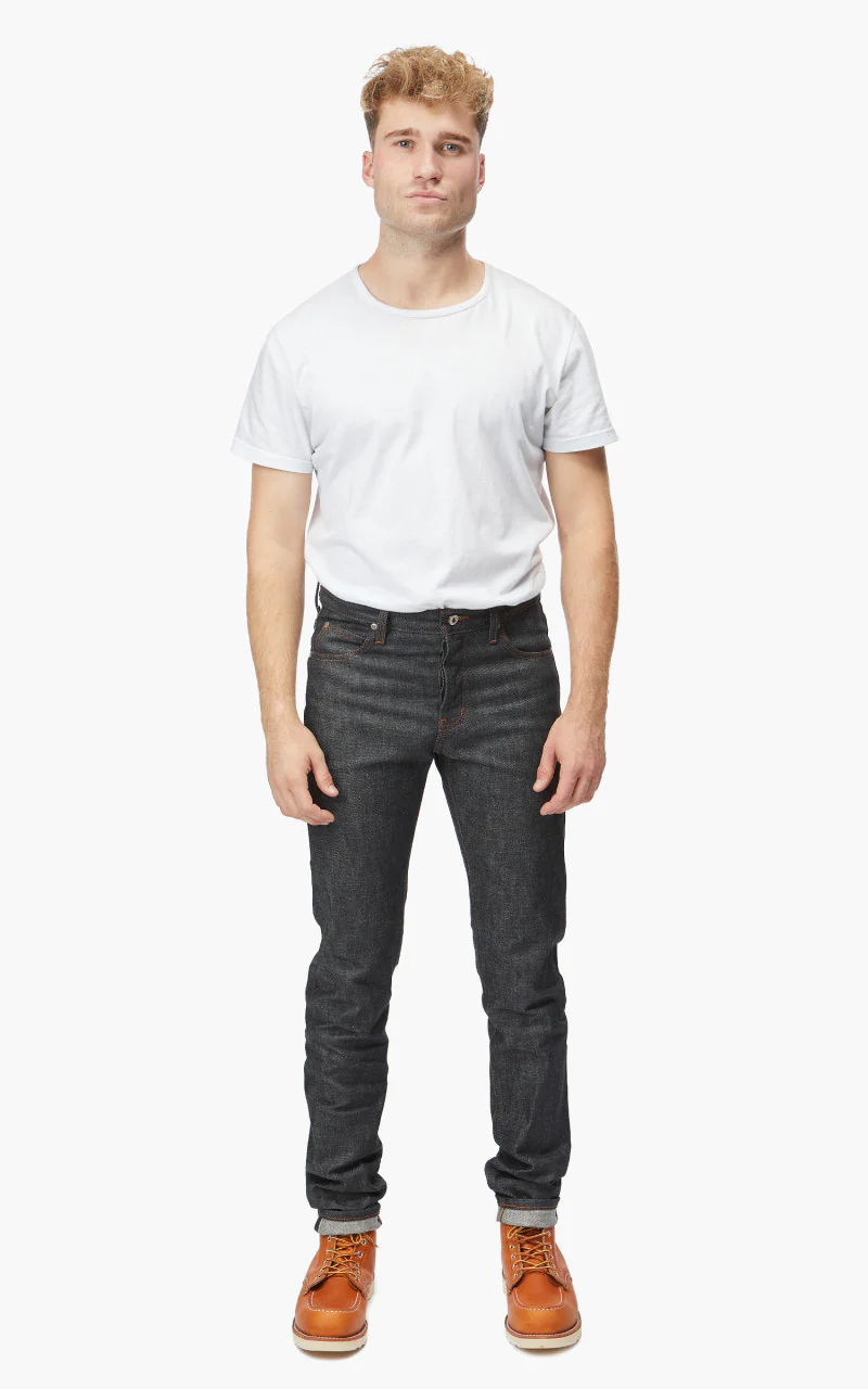 Naked & Famous Denim Super Guy Red Gradient Core Selvedge Denim 12.5oz - Image 2