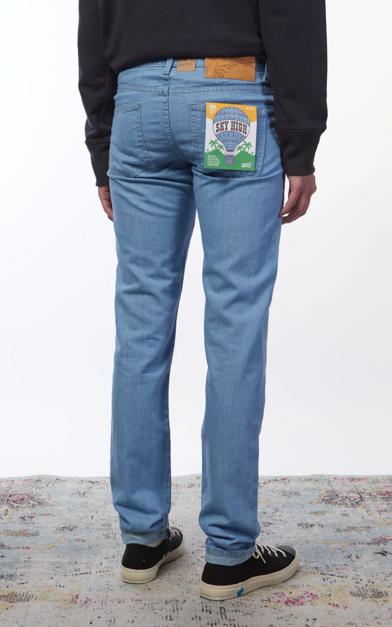 Naked & Famous Denim Super Guy Sky High Selvedge 10oz - Image 6