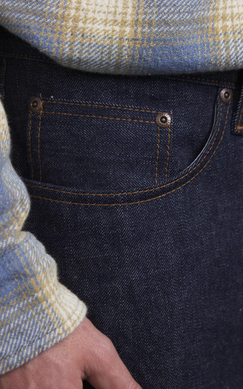 Naked & Famous Denim True Guy Blue Wave Selvedge 12.5oz - Image 3