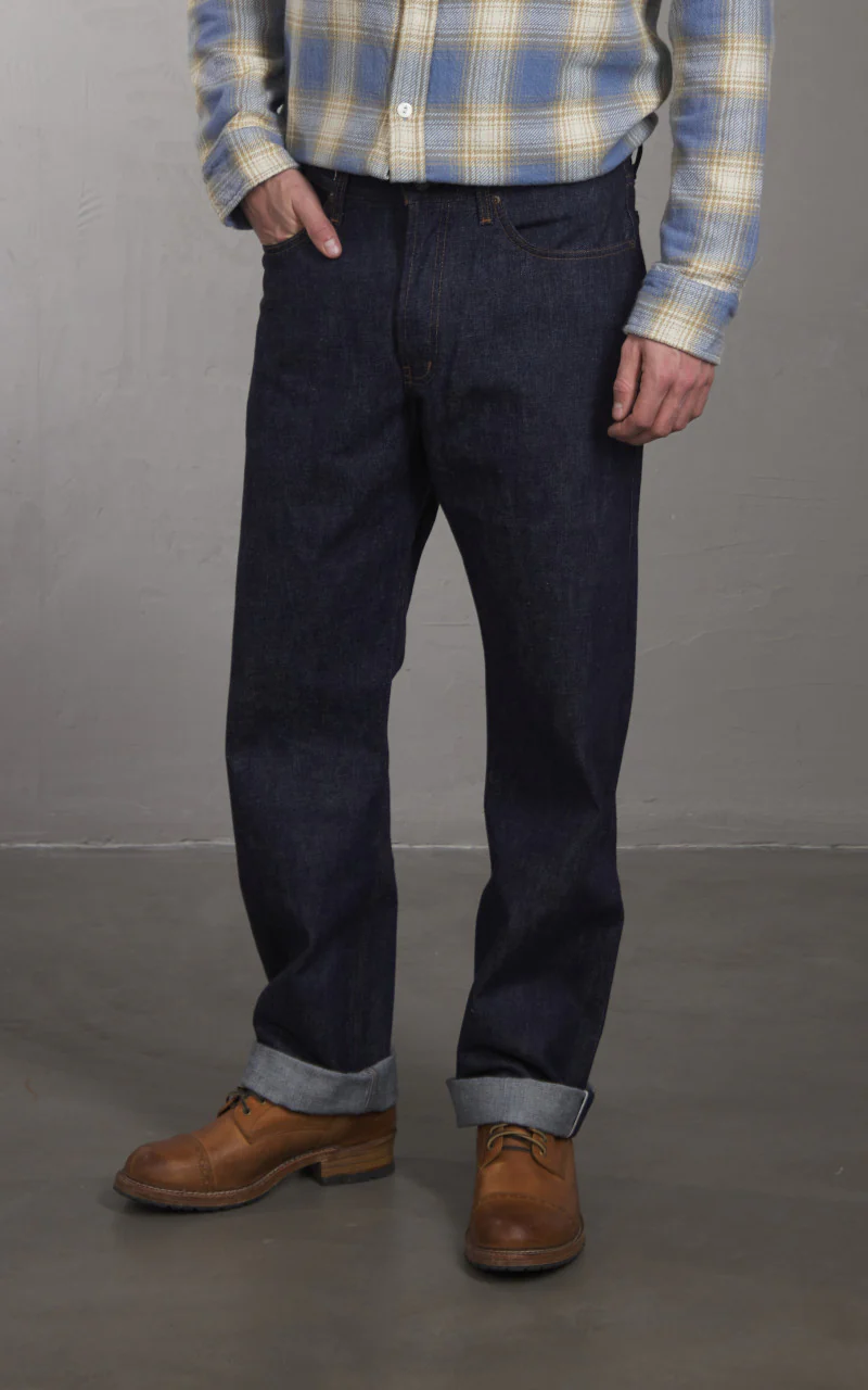 Naked & Famous Denim True Guy Blue Wave Selvedge 12.5oz - Image 4