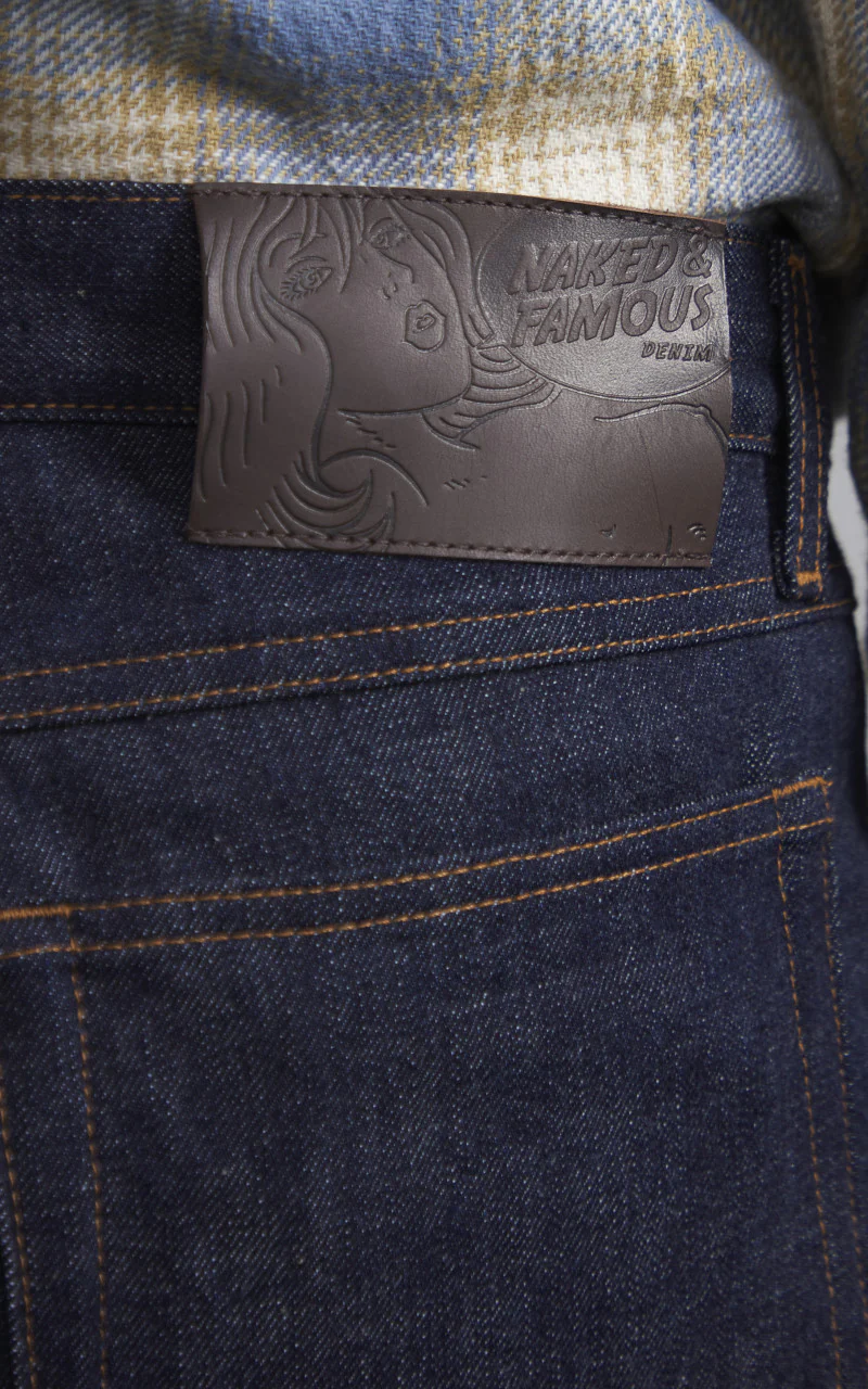 Naked & Famous Denim True Guy Blue Wave Selvedge 12.5oz - Image 7