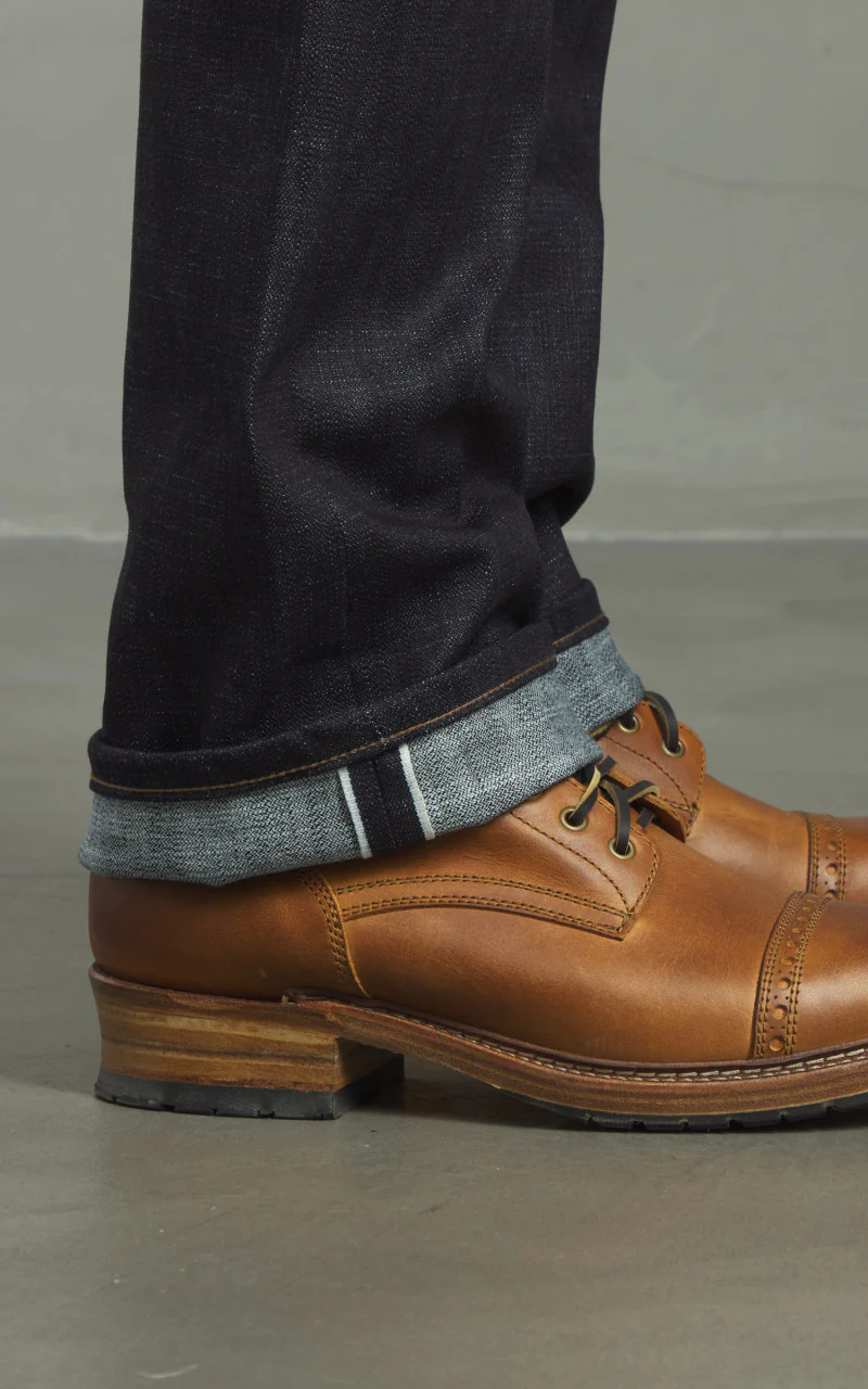 Naked & Famous Denim True Guy Broken Twill Slub Stretch Selvedge Indigo 12.5oz - Image 9