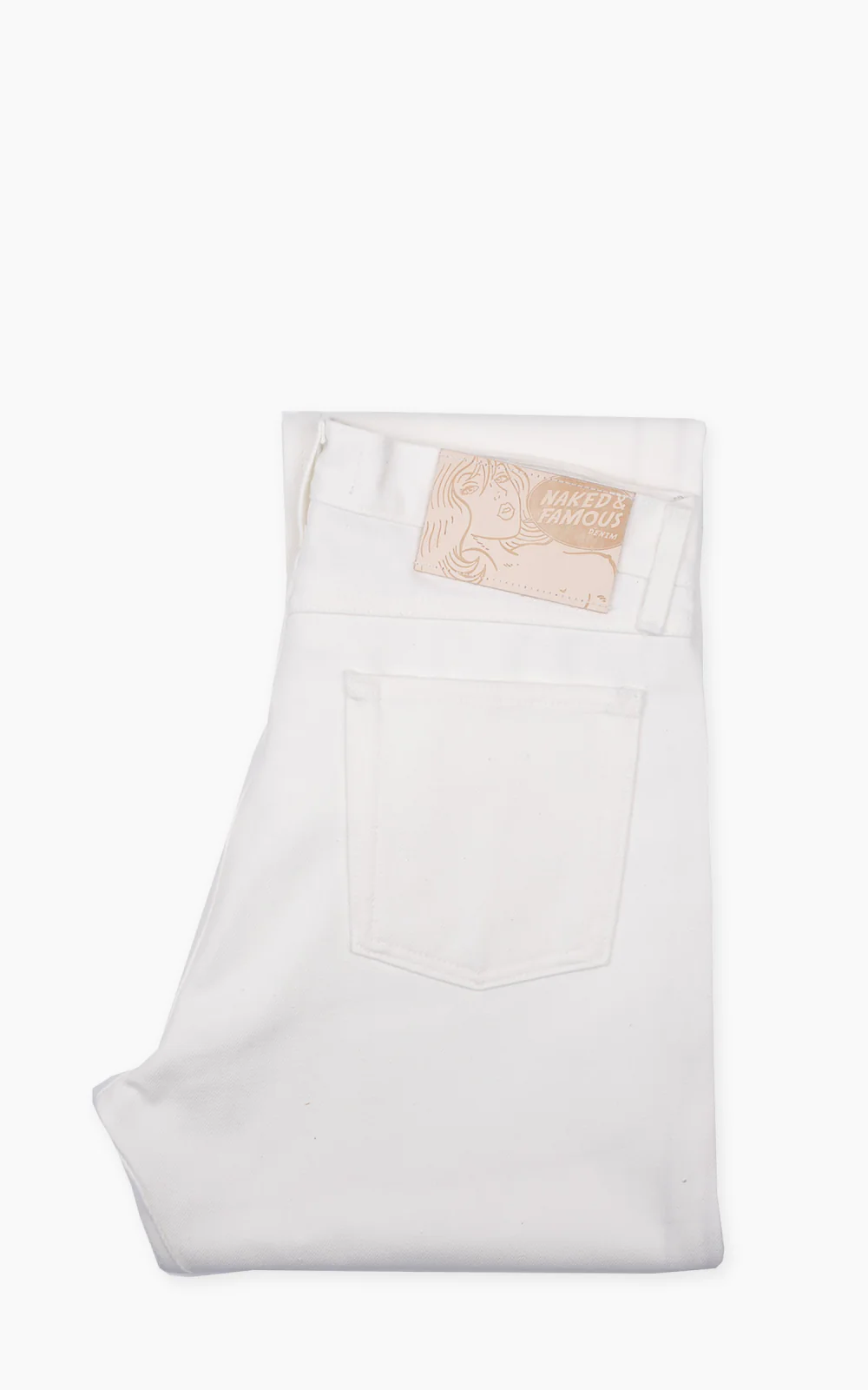 Naked & Famous Denim True Guy Iceberg Selvedge White 15oz