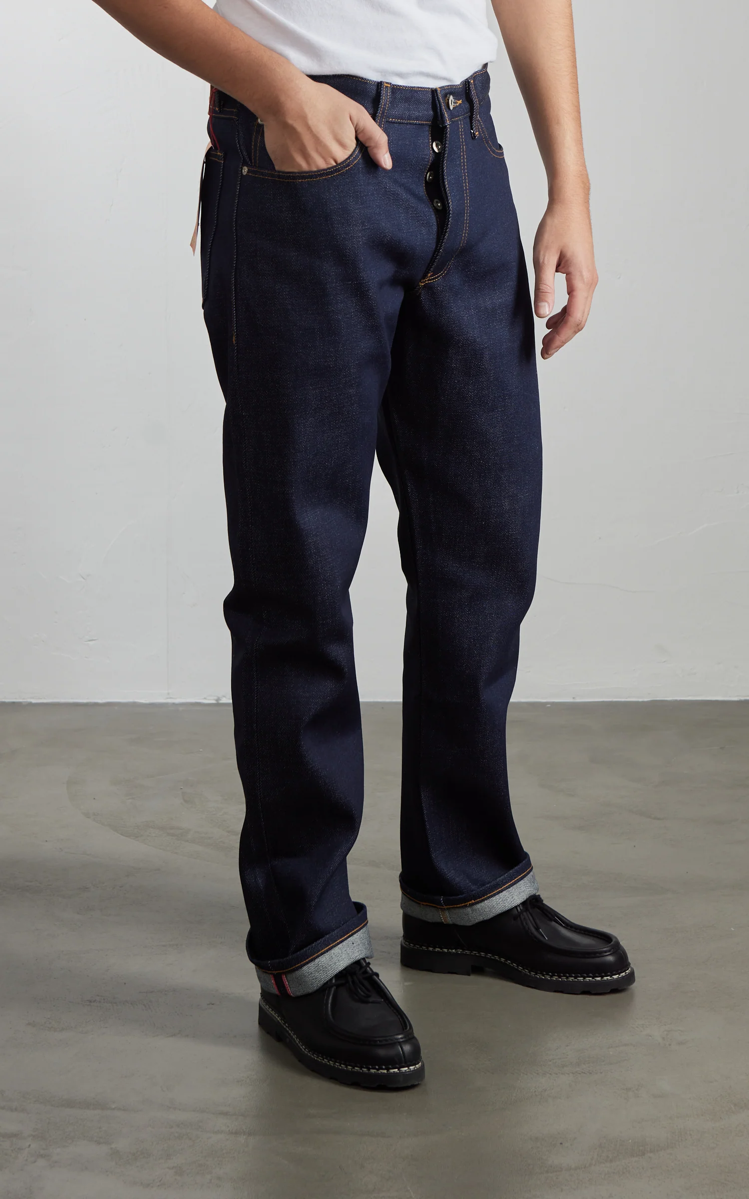 Naked & Famous Denim True Guy Elephant 14 - Dirty Elephant Selvedge Indigo 20oz - Image 4