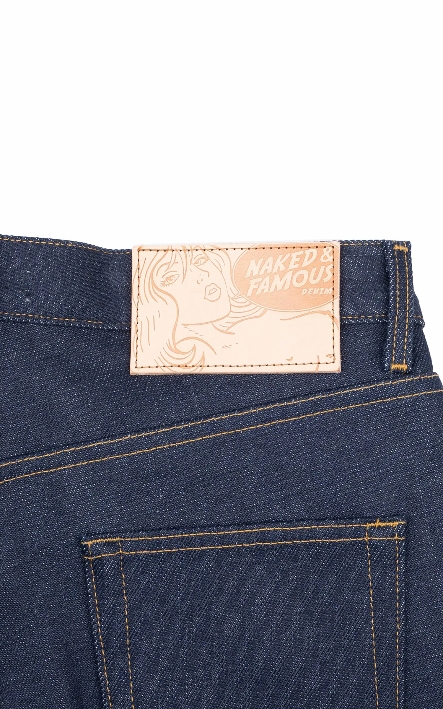 Naked & Famous Denim True Guy Elephant 14 - Dirty Elephant Selvedge Indigo 20oz - Image 8
