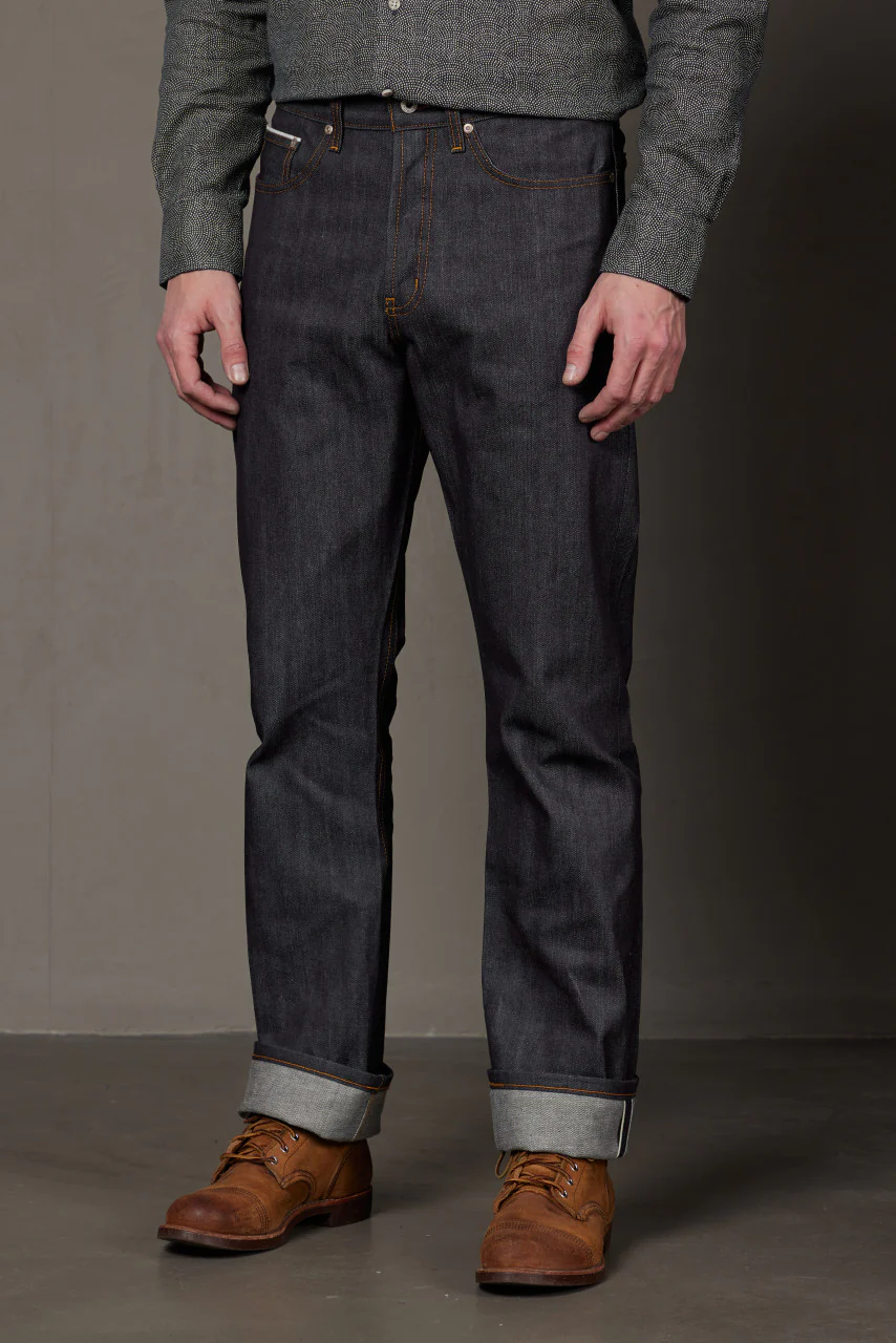 Naked & Famous Denim True Guy Left Hand Twill Selvedge Indigo 13.75oz - Image 3