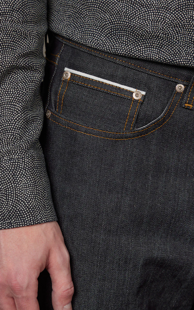 Naked & Famous Denim True Guy Left Hand Twill Selvedge Indigo 13.75oz - Image 4