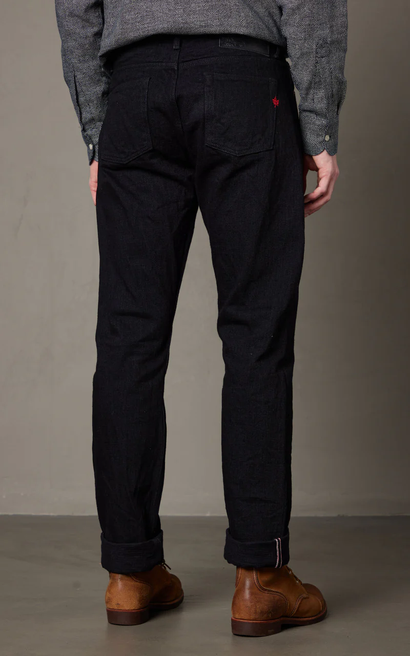 Naked & Famous Denim True Guy MIJ13 Okayama Spirit Kuro 16oz - Image 6