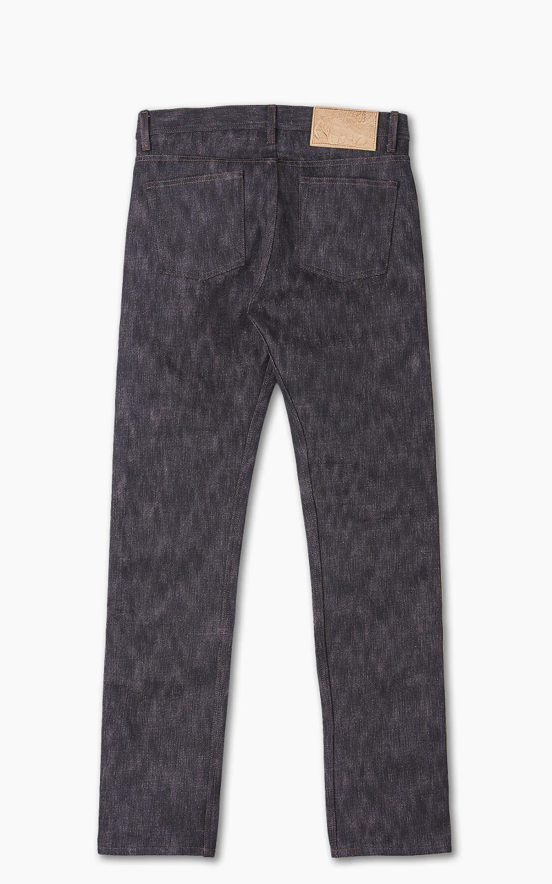 Naked & Famous Denim Weird Guy 15th Anniversary Denim Indigo x Red/White - Image 9