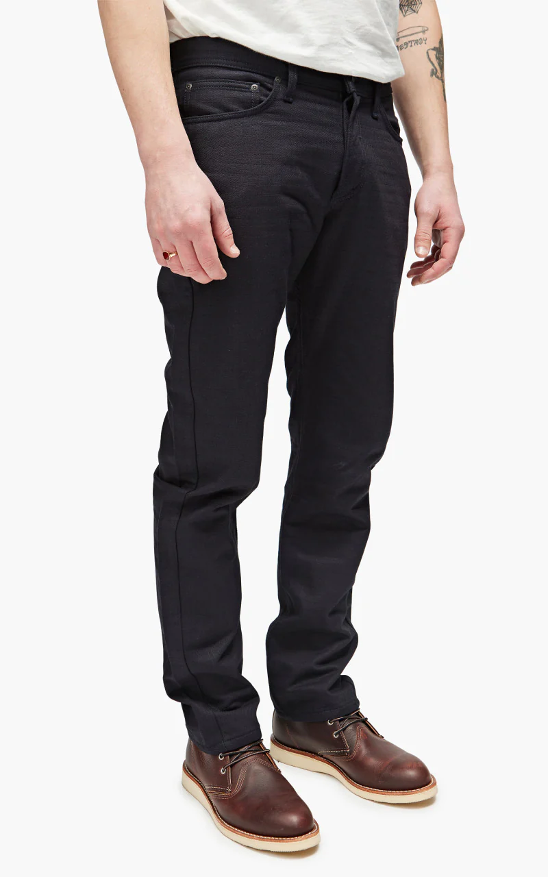 Naked & Famous Denim Weird Guy Blanket Lined Denim Indigo - Image 4