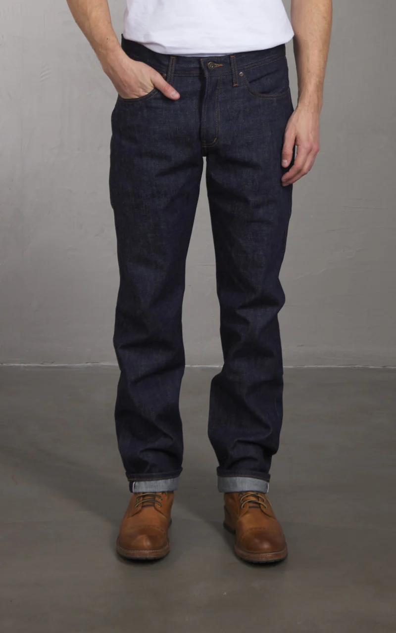 Naked & Famous Denim Weird Guy Blue Wave Selvedge 12.5oz - Image 2