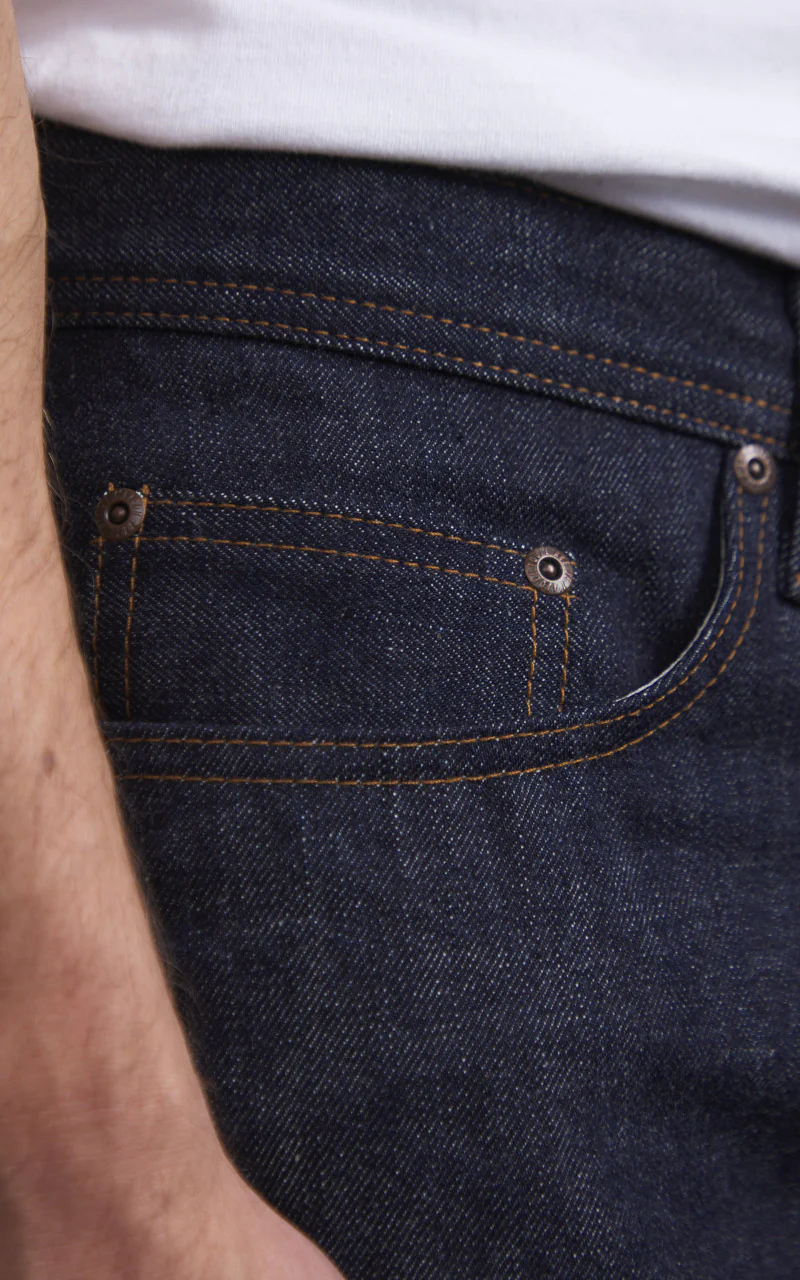 Naked & Famous Denim Weird Guy Blue Wave Selvedge 12.5oz - Image 3