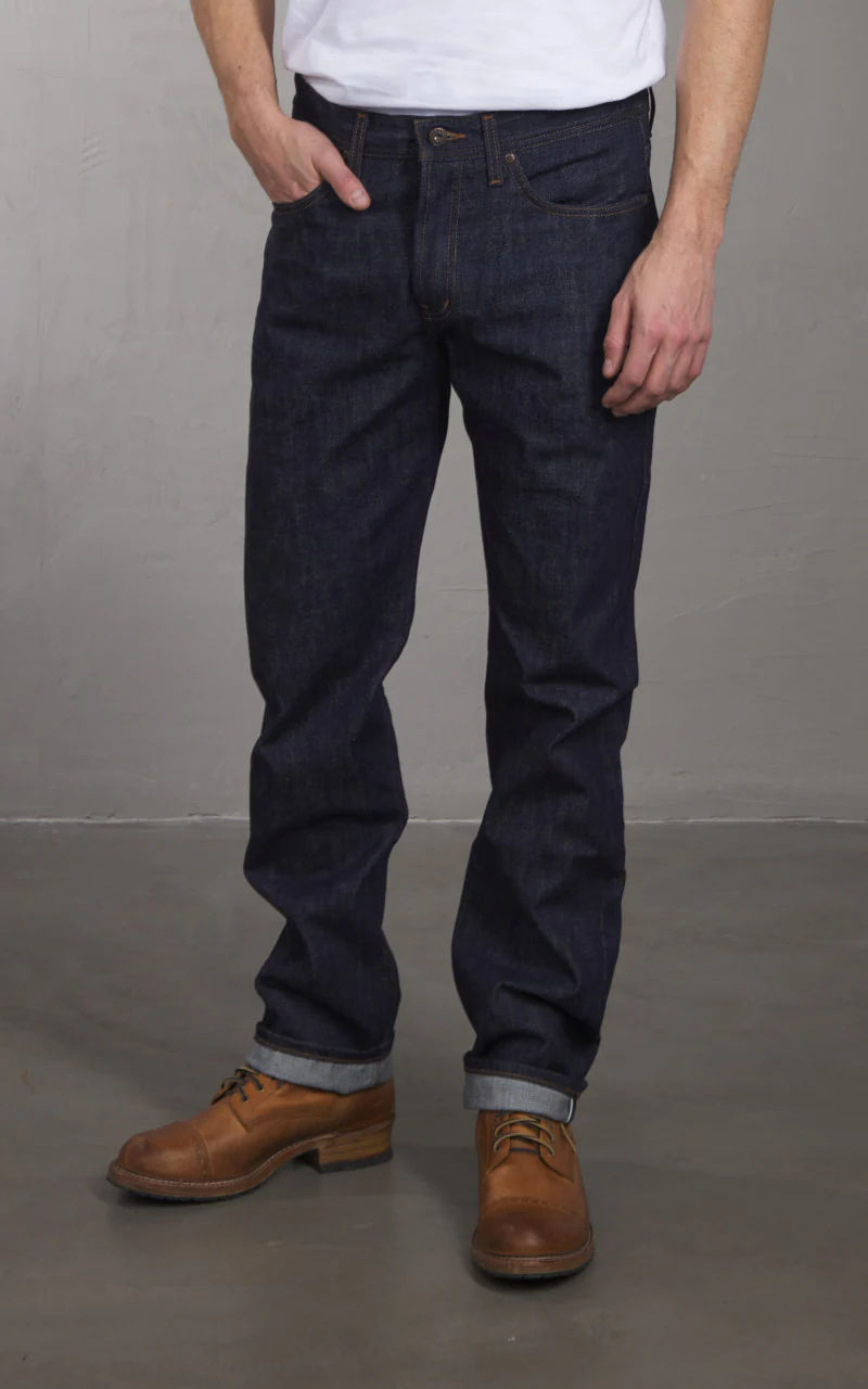 Naked & Famous Denim Weird Guy Blue Wave Selvedge 12.5oz - Image 4