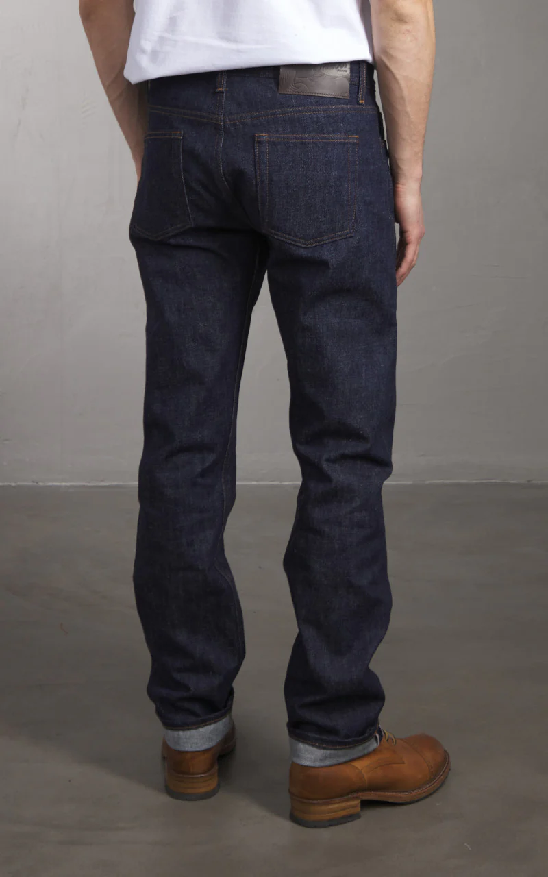 Naked & Famous Denim Weird Guy Blue Wave Selvedge 12.5oz - Image 5