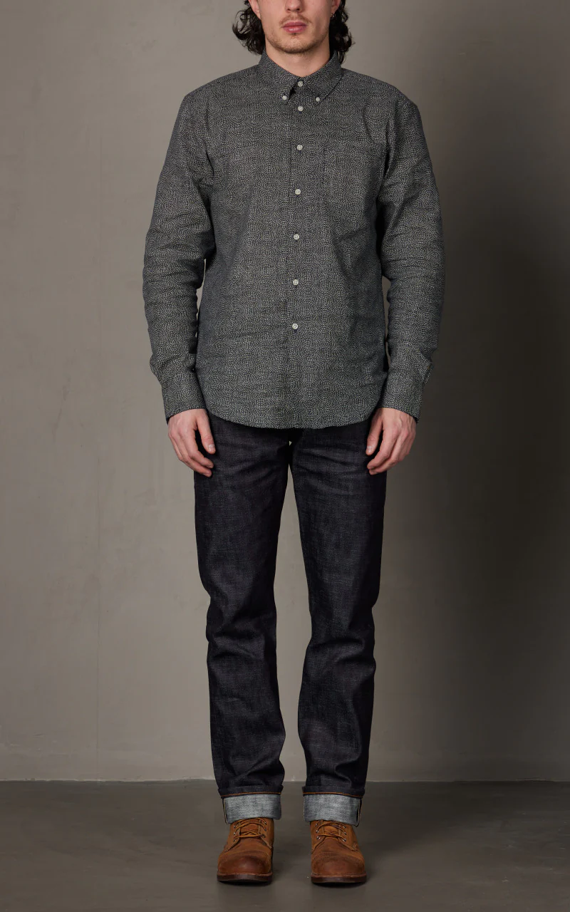 Naked & Famous Denim Weird Guy Chinese New Year Indigo - Image 2