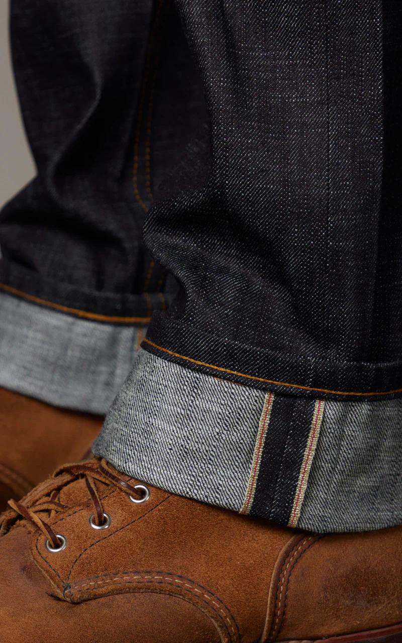 Naked & Famous Denim Weird Guy Chinese New Year Indigo - Image 5