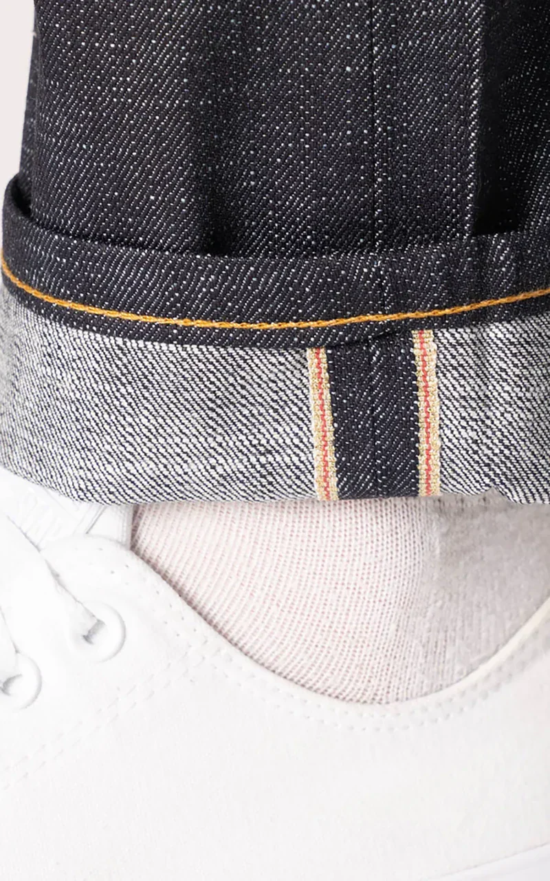 Naked & Famous Denim Weird Guy Chinese New Year - Year Of The Snake Indigo 12.5oz - Image 3