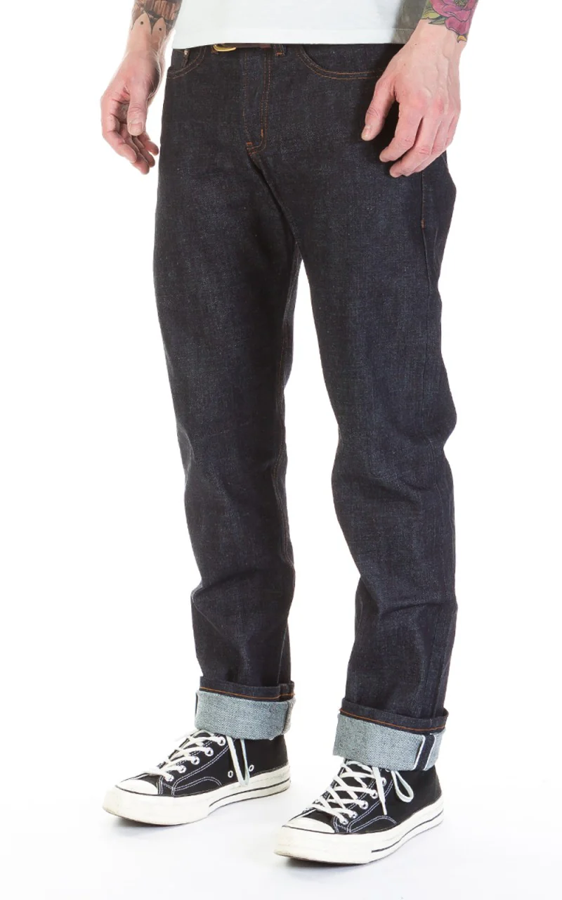 Naked & Famous Denim Weird Guy Deep Indigo Rigid Selvedge 15oz - Image 5