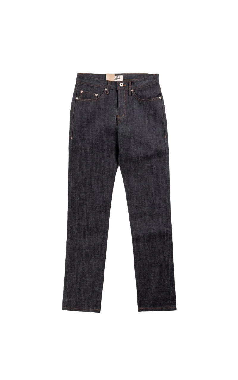 Naked & Famous Denim Weird Guy Deep Indigo Rigid Selvedge 15oz - Image 7