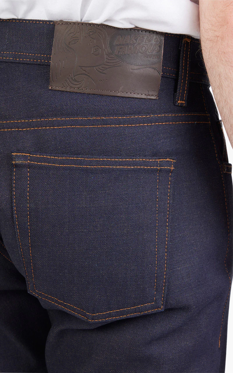 Naked & Famous Denim Weird Guy Double Dirty Fade Selvedge - Image 6