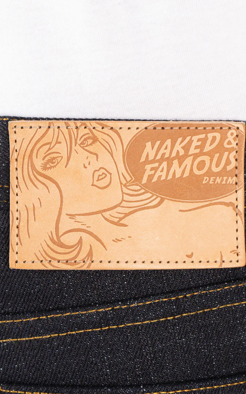 Naked & Famous Denim Weird Guy Elephant 11S Grandrelle Stretch 20oz - Image 5