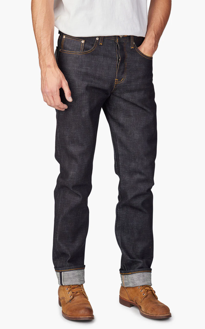 Naked & Famous Denim Weird Guy Elephant 12 Indigo 20oz - Image 3