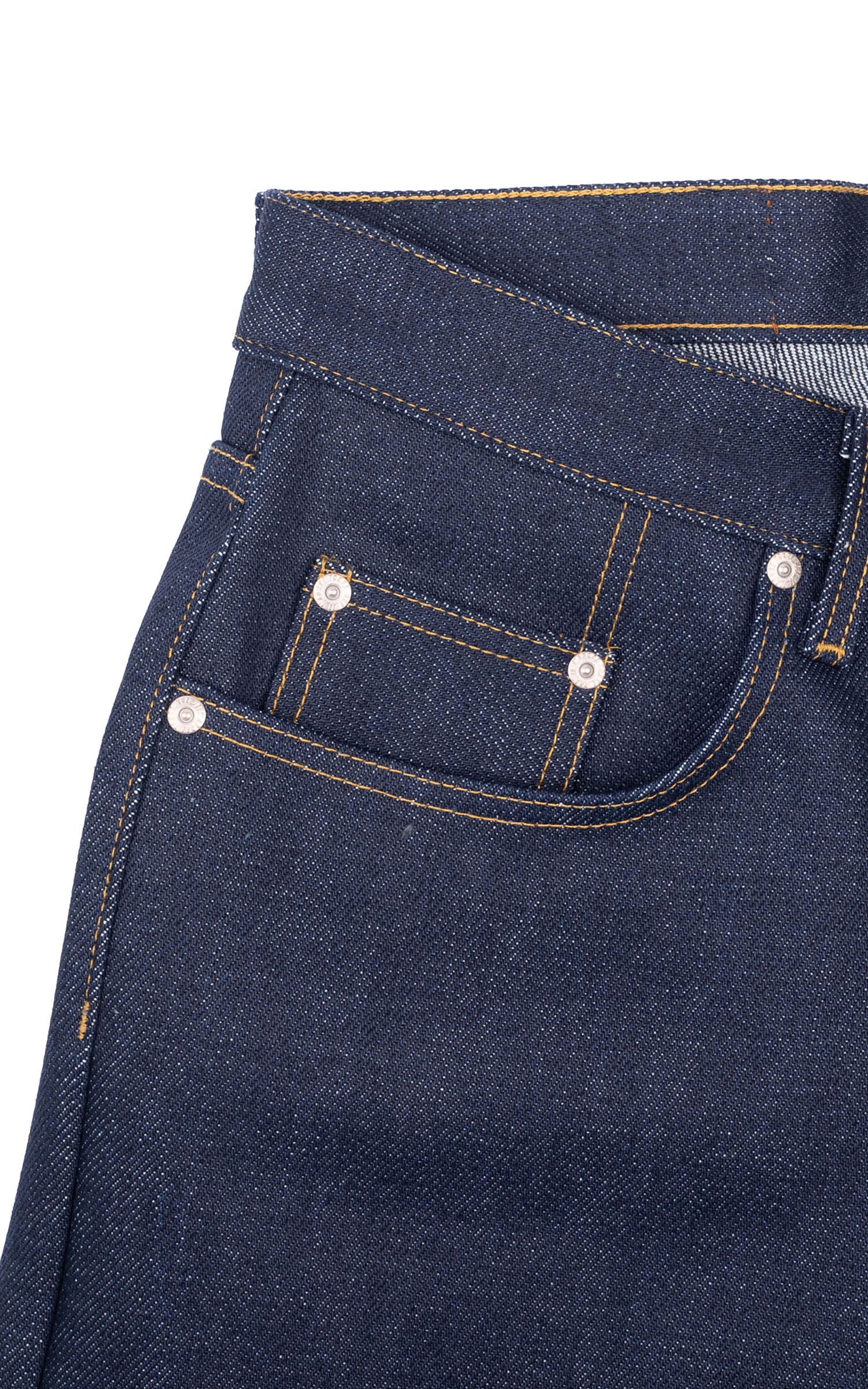Naked & Famous Denim Weird Guy Elephant 14 - Dirty Elephant Selvedge Indigo 20oz - Image 5