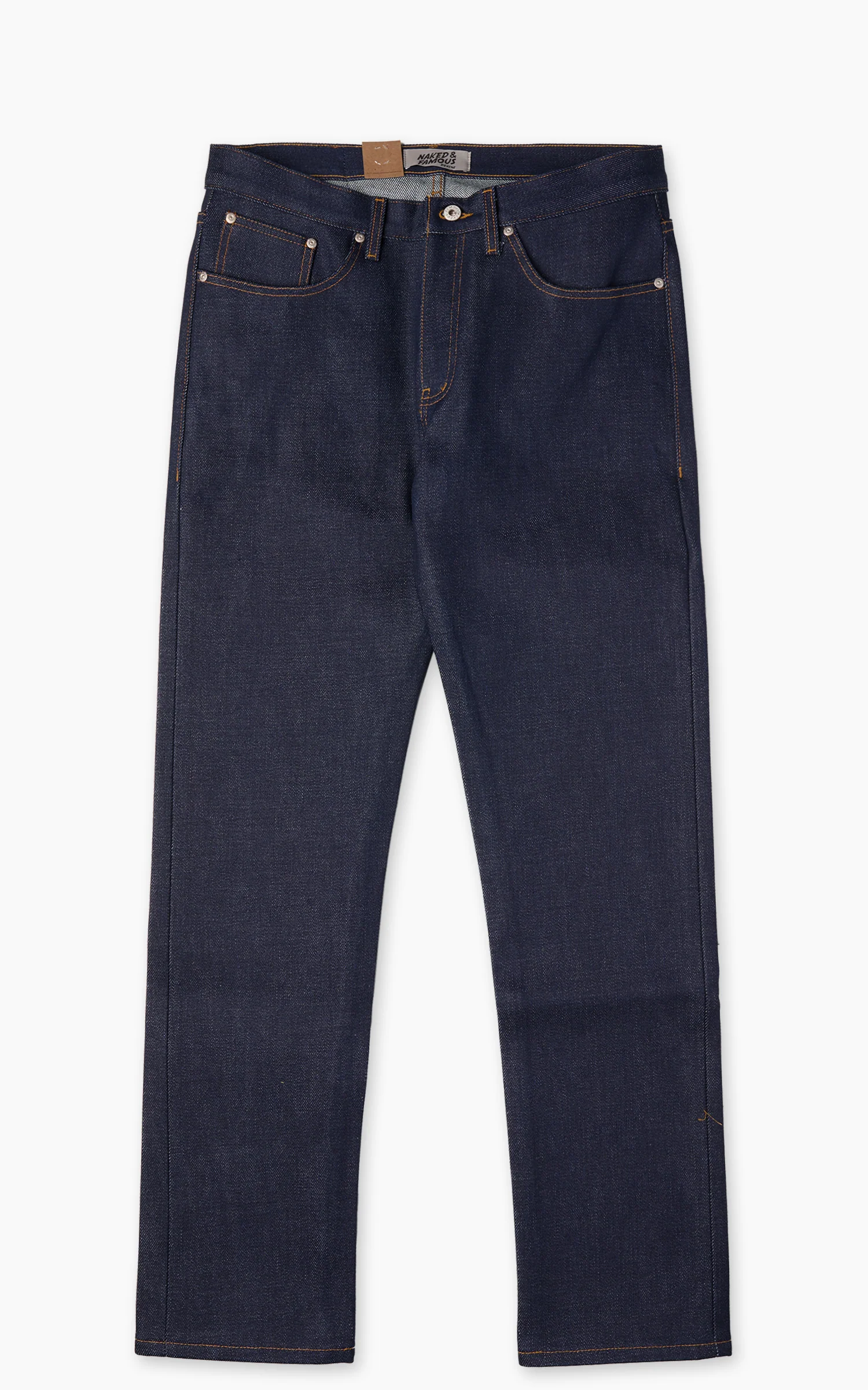 Naked & Famous Denim Weird Guy Elephant 14 - Dirty Elephant Selvedge Indigo 20oz - Image 6