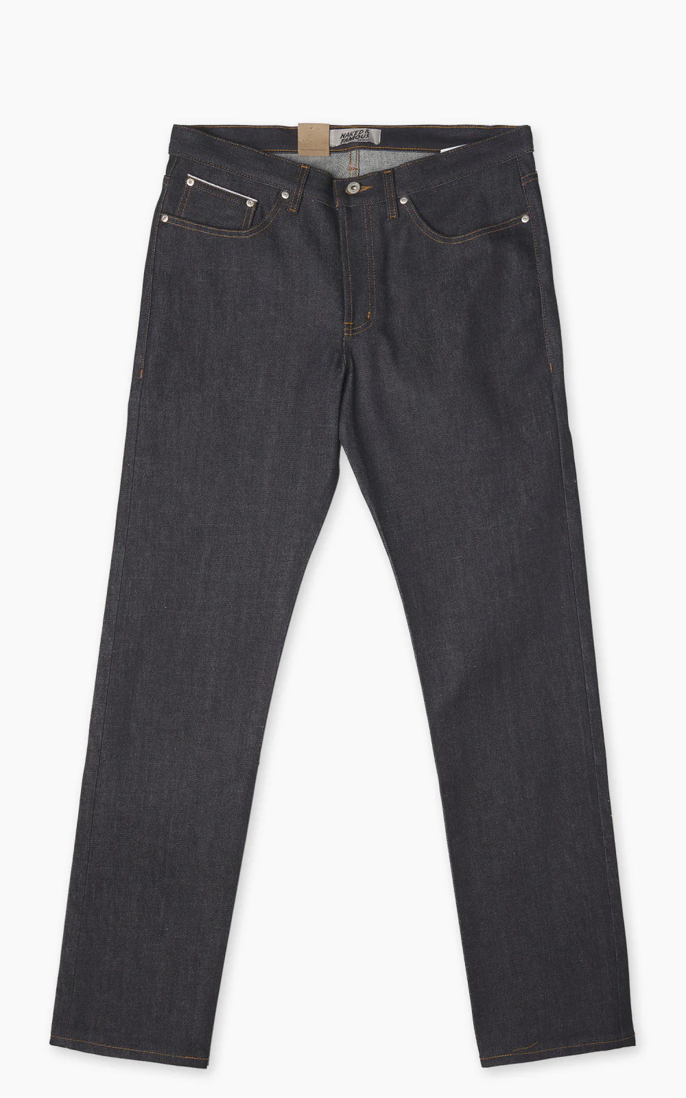 Naked & Famous Denim Weird Guy Gateway Selvedge Indigo 14.3oz - Image 3